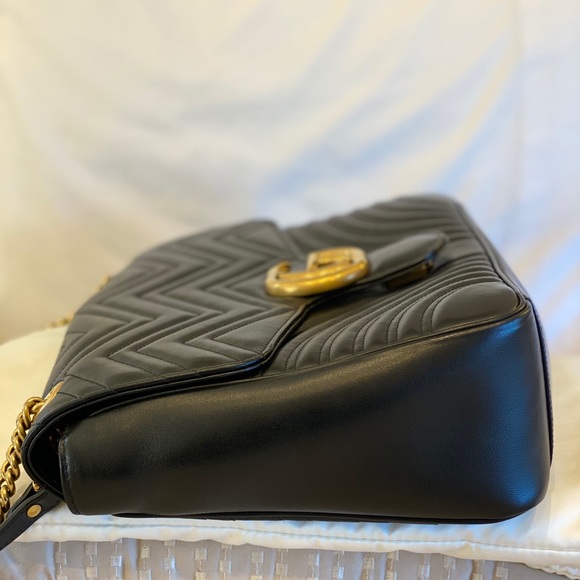 ▪️SOLD▪️GUCCI GG Marmont Large Shoulder Bag - Picture 5 of 9